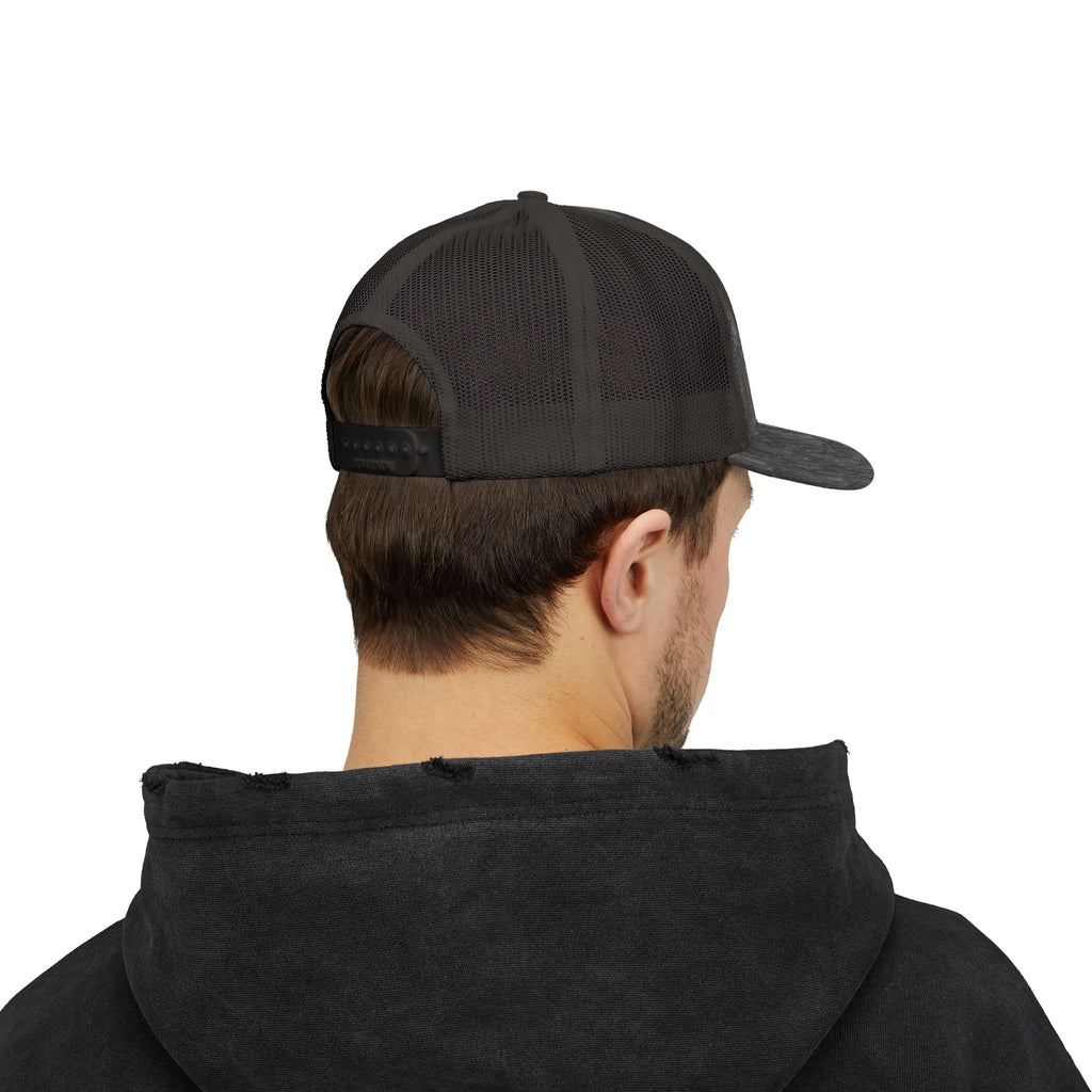 Strix Outdoors Trucker Cap - Camo Logo Snapback Hat for Hunting & Outdoor Enthusiasts