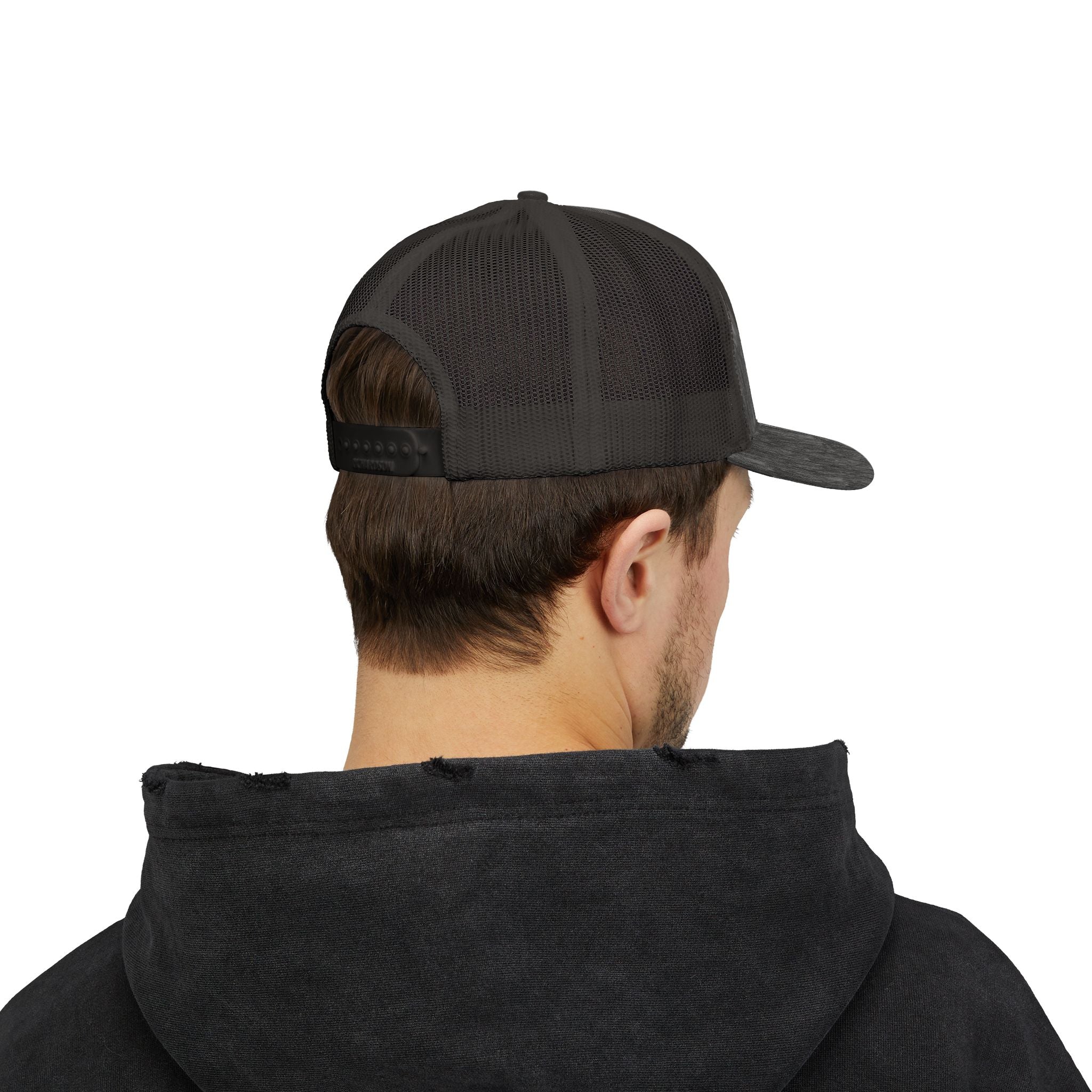 Strix Outdoors Trucker Cap - Camo Logo Snapback Hat for Hunting & Outdoor Enthusiasts