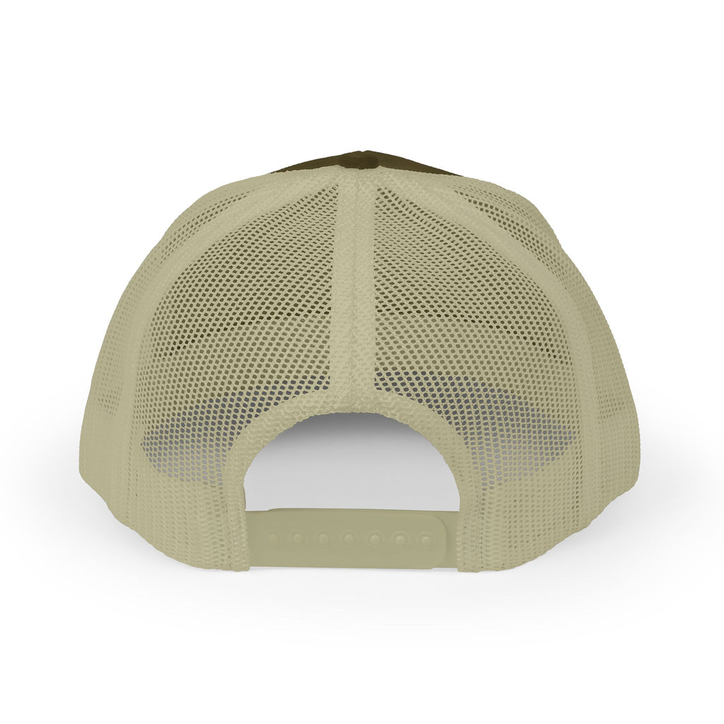 Strix Outdoors Trucker Cap - Camo Logo Snapback Hat for Hunting & Outdoor Enthusiasts