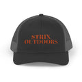 Strix Outdoors Trucker Cap - Camo Logo Snapback Hat for Hunting & Outdoor Enthusiasts
