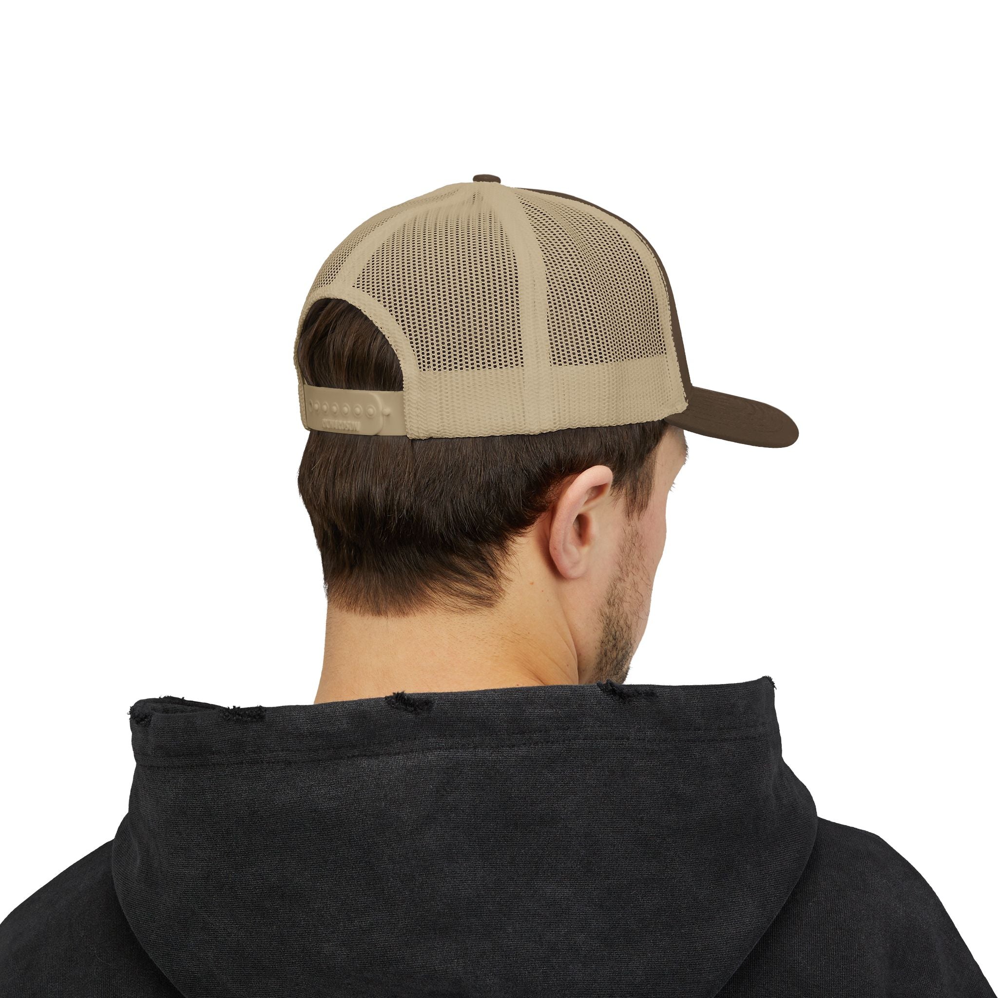 Strix Outdoors Trucker Cap - Camo Logo Snapback Hat for Hunting & Outdoor Enthusiasts