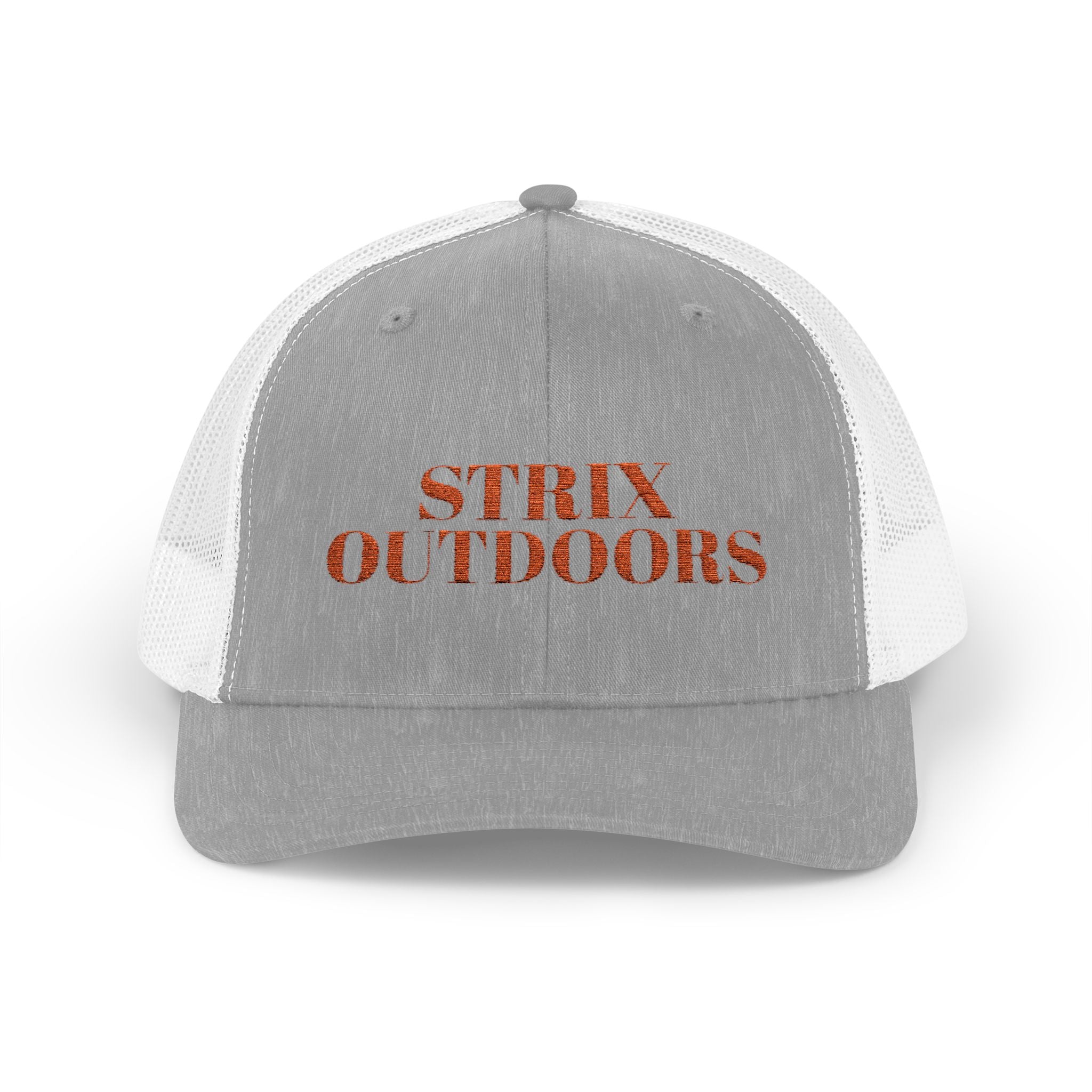 Strix Outdoors Trucker Cap - Camo Logo Snapback Hat for Hunting & Outdoor Enthusiasts
