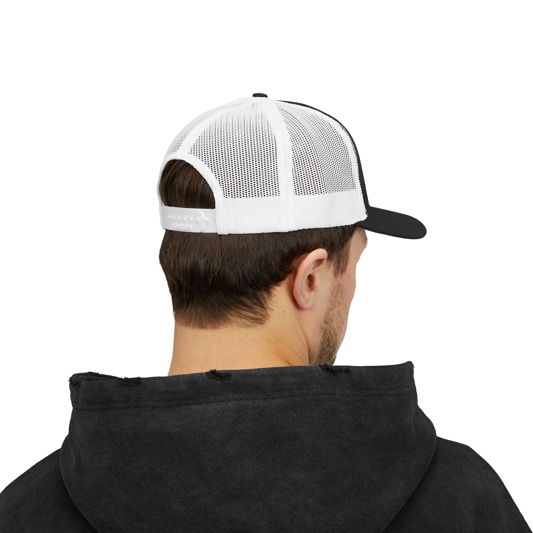Strix Outdoors Trucker Cap - Camo Logo Snapback Hat for Hunting & Outdoor Enthusiasts